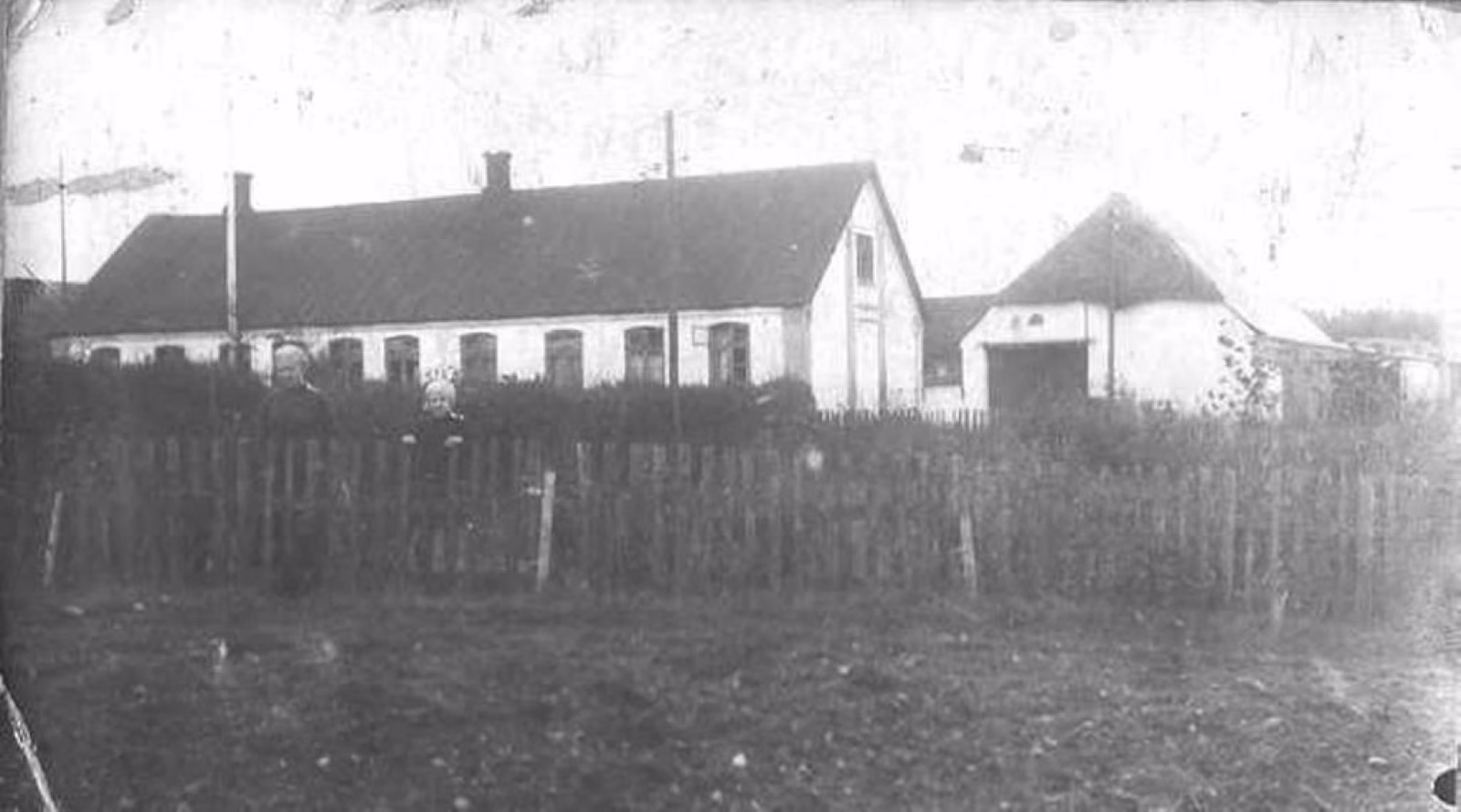 Bjørnholt-gården tidligt i 1900-tallet